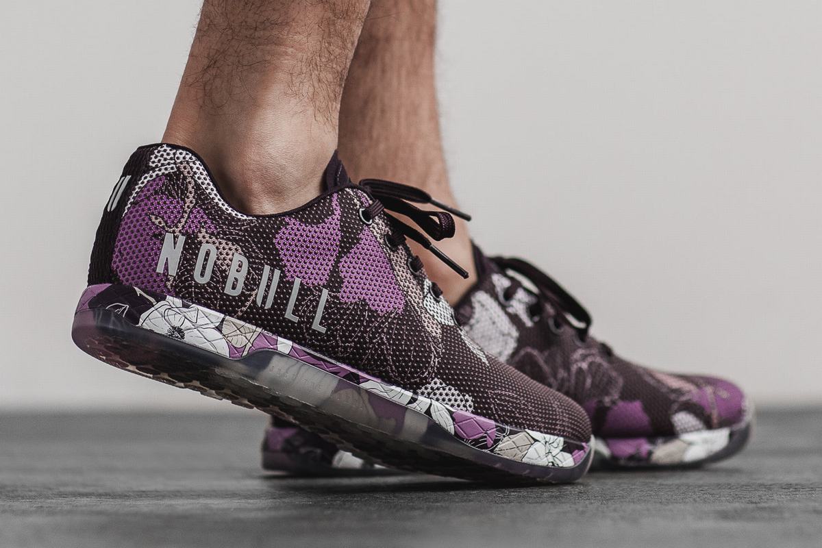 Nobull Superfabric Men's Trainers Purple | Australia (AD2807)